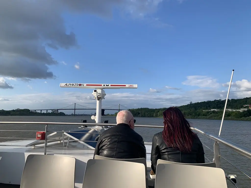 Garonne River in Bordeaux