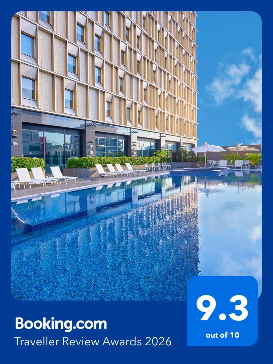 Hotel Collective Pool Area in Naha