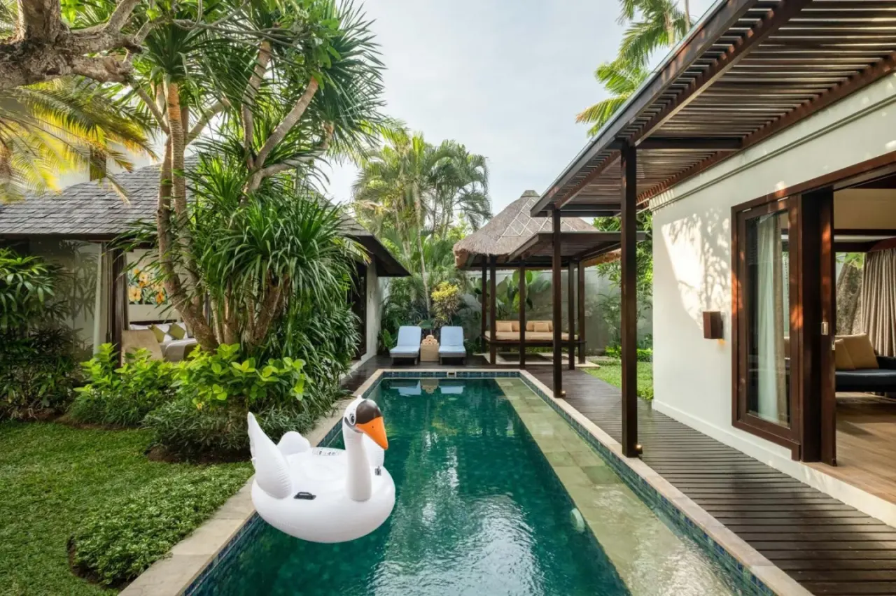 Private pool villa at Le Jardin Villas Seminyak, Seminyak