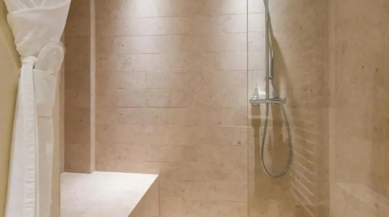 a shower with a glass door in a bathroom at Le Petit Nice - Passedat in Marseille