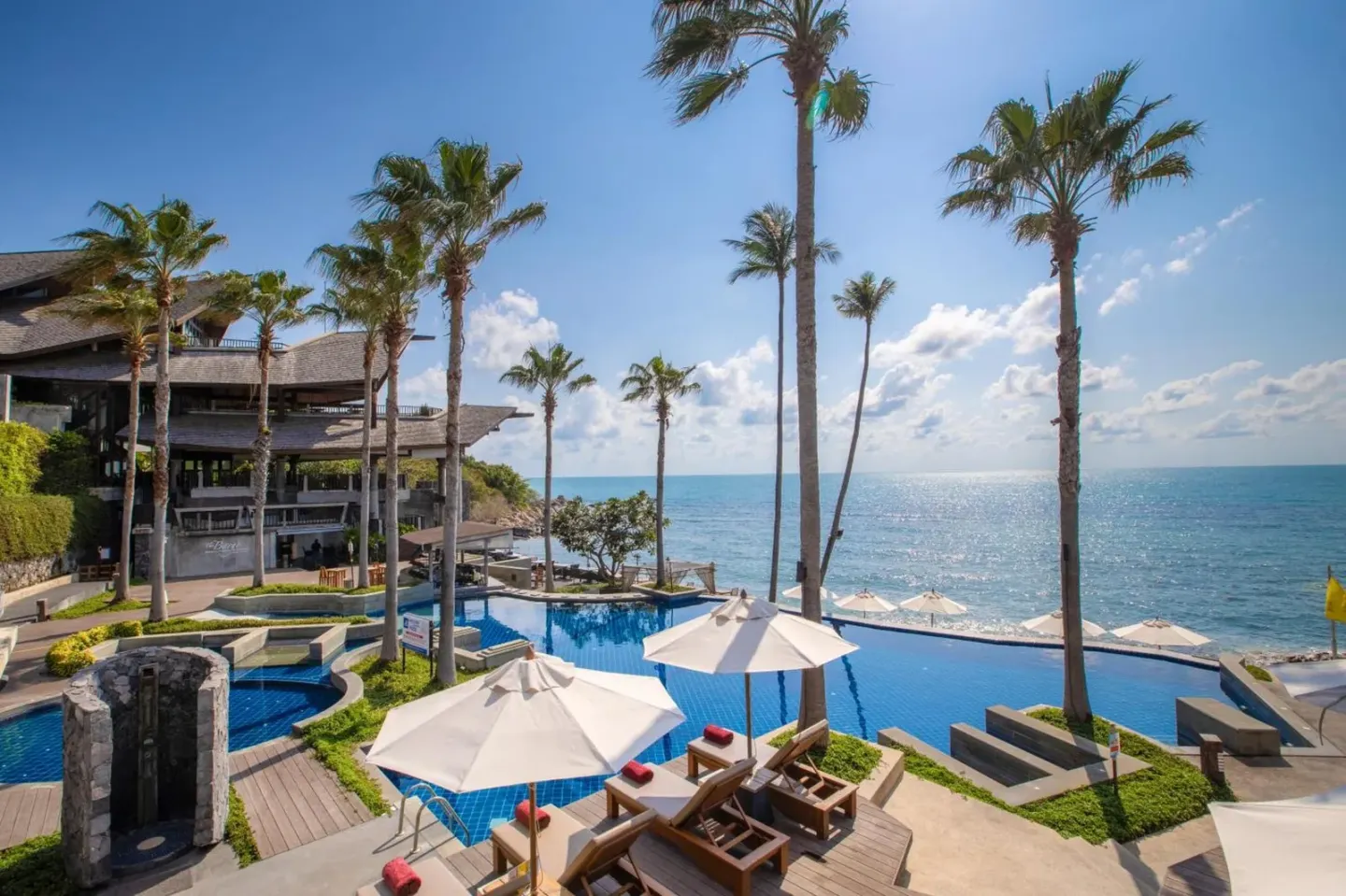 Stunning pool view at Nora Buri Resort & Spa in Koh Samui
