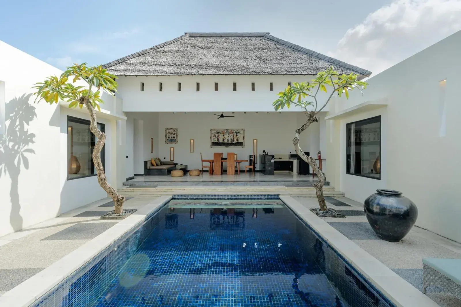 The Seminyak Suites Private Villas pool area